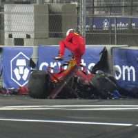 Formula 1: Ο Λεκλέρκ διέλυσε την Ferrari του (vid)