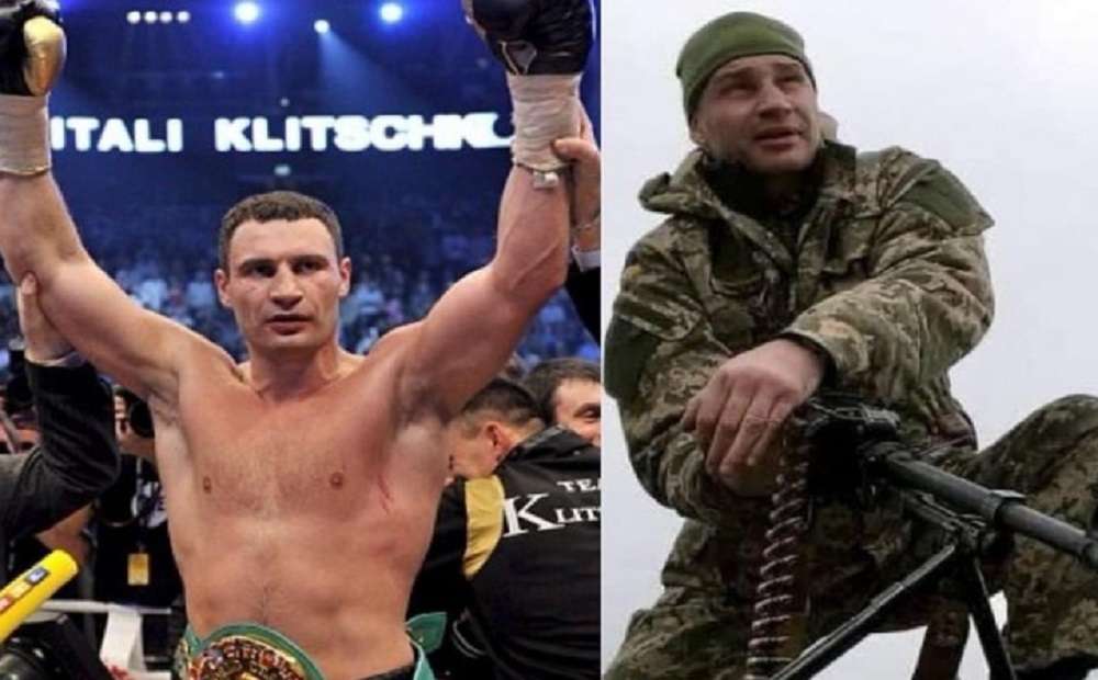 Read more about the article Viral: Βιτάλι Κλίτσκο, Βασίλ Λοματσένκο – Δύο παγκόσμιοι πρωταθλητές πυγμαχίας πολεμούν για την Ουκρανία κατά της Ρωσίας (vids)