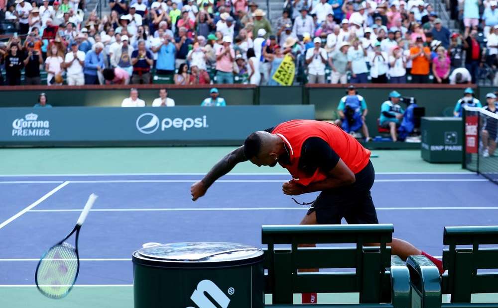 Read more about the article Τένις – Indian Wells: Ο Κύργιος πέταξε τη ρακέτα σε ball boy και ζήτησε συγγνώμη (vid)