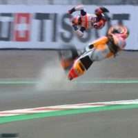 Moto GP: Πετάχτηκε στον αέρα ο Μάρκεθ στο Grand Prix της Ινδονησίας (vid)