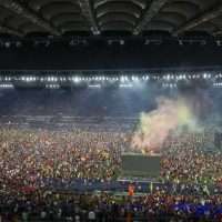 Europa Conference League: Τρελή γιορτή από τους φίλους της Ρόμα – Δάκρυσε ο Μουρίνιο (vids)