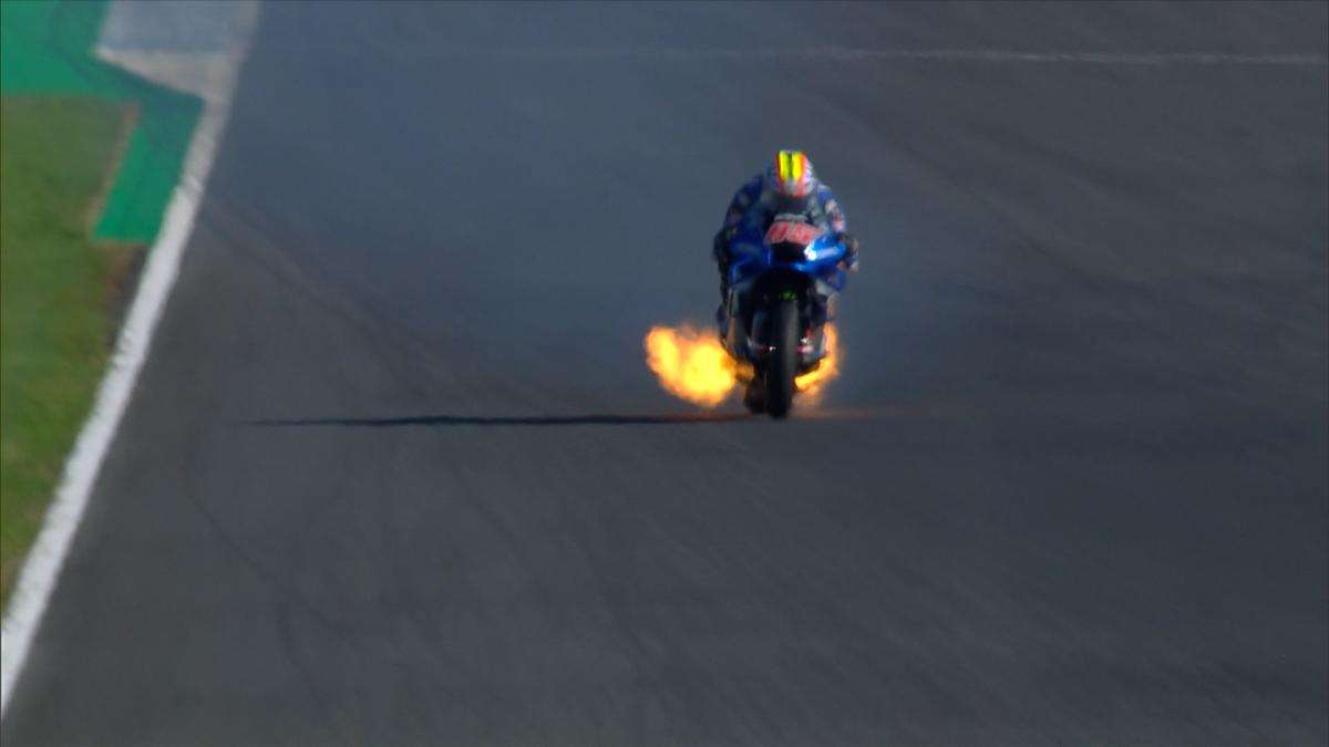 Read more about the article Moto GP: Νικητής ο Μίλερ, τυλίχθηκε στις φλόγες η μοτοσικλέτα του Τσούντα! (vid)
