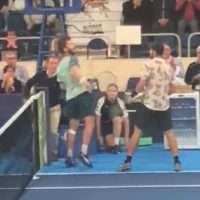 Τένις: Μουτέ και Αντρέεφ τσακώθηκαν στο τουρνουά της Ορλεάνης (vid)