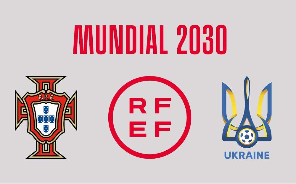 Read more about the article Μουντιάλ: Ισπανία, Πορτογαλία, Ουκρανία ανακοίνωσαν την κοινή υποψηφιότητα για το Παγκόσμιο Κύπελλο του 2030.