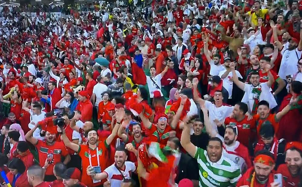 You are currently viewing Μουντιάλ 2022: Τρέλα στο Μαρόκο, πάνω από 45.000 φίλαθλοι στο Κατάρ για τον ημιτελικό