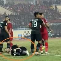 Θεατρική πτώση στο ματς Ινδονησία – Βιετνάμ έγινε viral! (vid)
