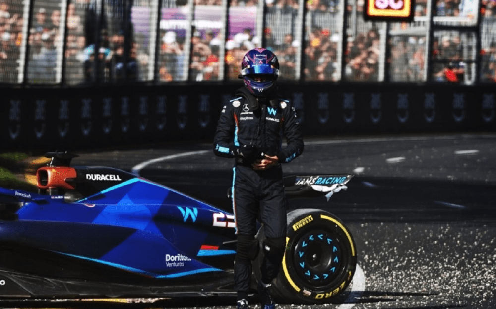 Read more about the article Formula 1: Το ατύχημα του Άλμπον από κάμερα μέσα στην Williams (vid)
