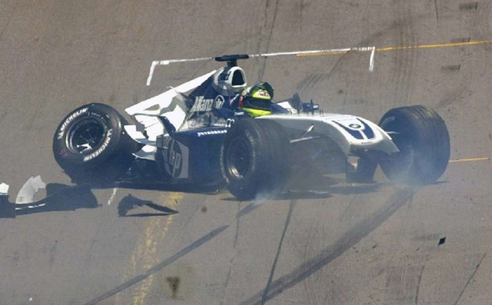 Read more about the article Formula 1: Σαν σήμερα το τρομακτικό ατύχημα του Ραλφ Σουμάχερ στην Ινδιανάπολη (vid)