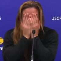 Σάκκαρη: Ξέσπασε σε κλάματα για τον αποκλεισμό στο US Open (vid)