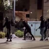 Θεσσαλονίκη: Άγρια συμπλοκή οπαδών στο κέντρο της πόλης