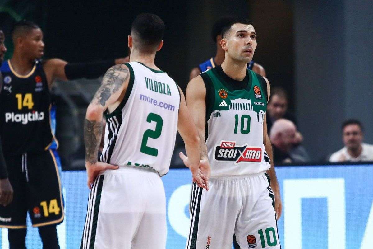 Read more about the article Euroleague: Ο Παναθηναϊκός χωρίς Σλούκα-Βιλντόσα απέναντι στη Μπαρτσελόνα