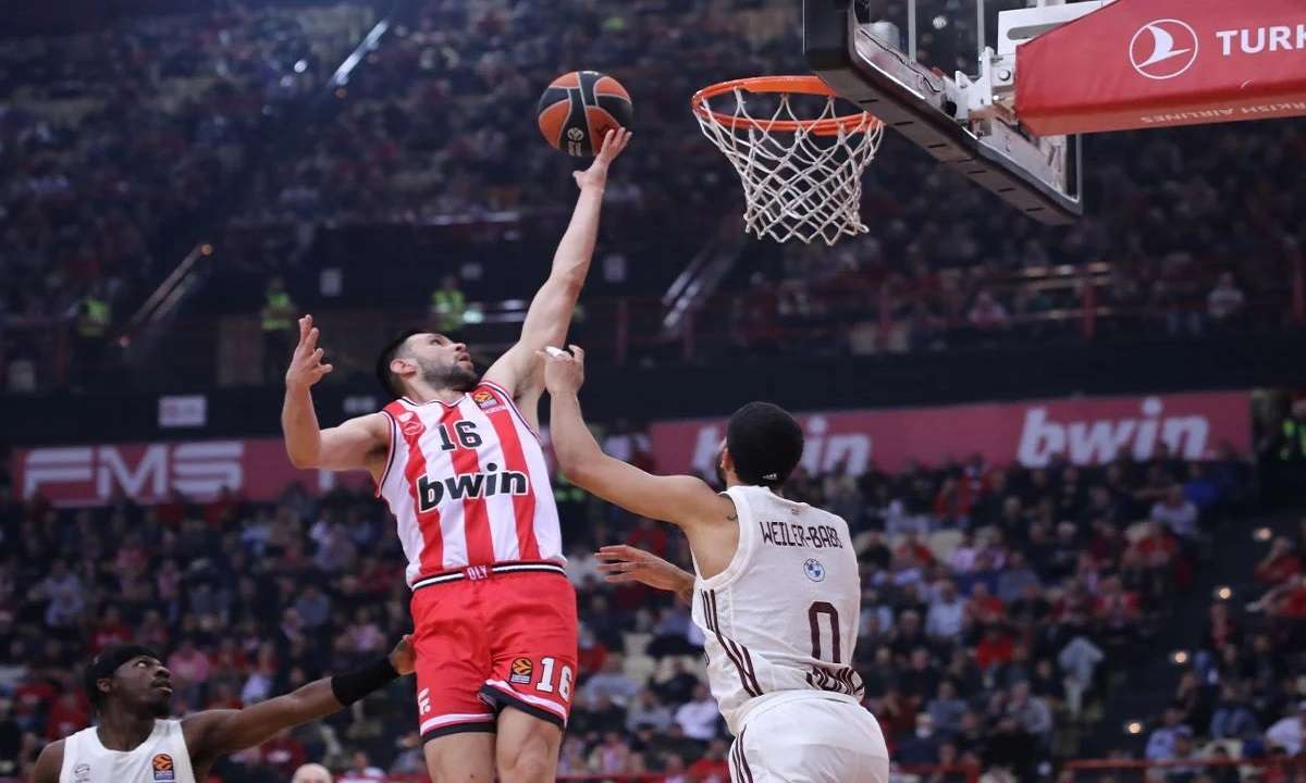 You are currently viewing Euroleague: Ανετα ο Ολυμπιακός την Μπάγερν (77-69)