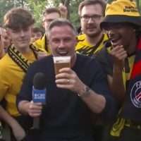Champions League: Απίθανος Κάραγκερ, πήγε αποστολή για το Ντόρτμουντ - Παρί κι έπυνε μπύρες στους δρόμους (vid)
