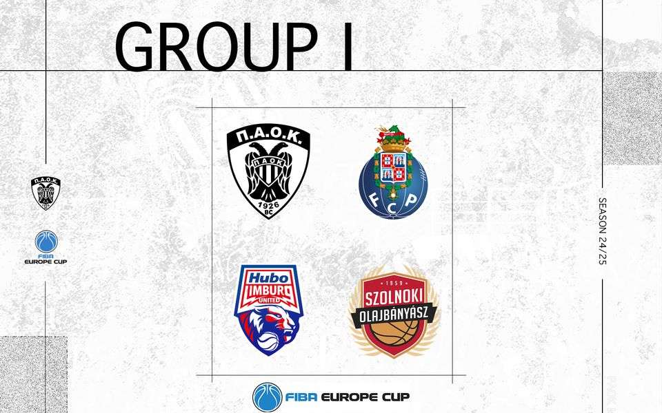 Read more about the article FIBA Europe Cup: Οι αντίπαλοι και το πρόγραμμα του ΠΑΟΚ