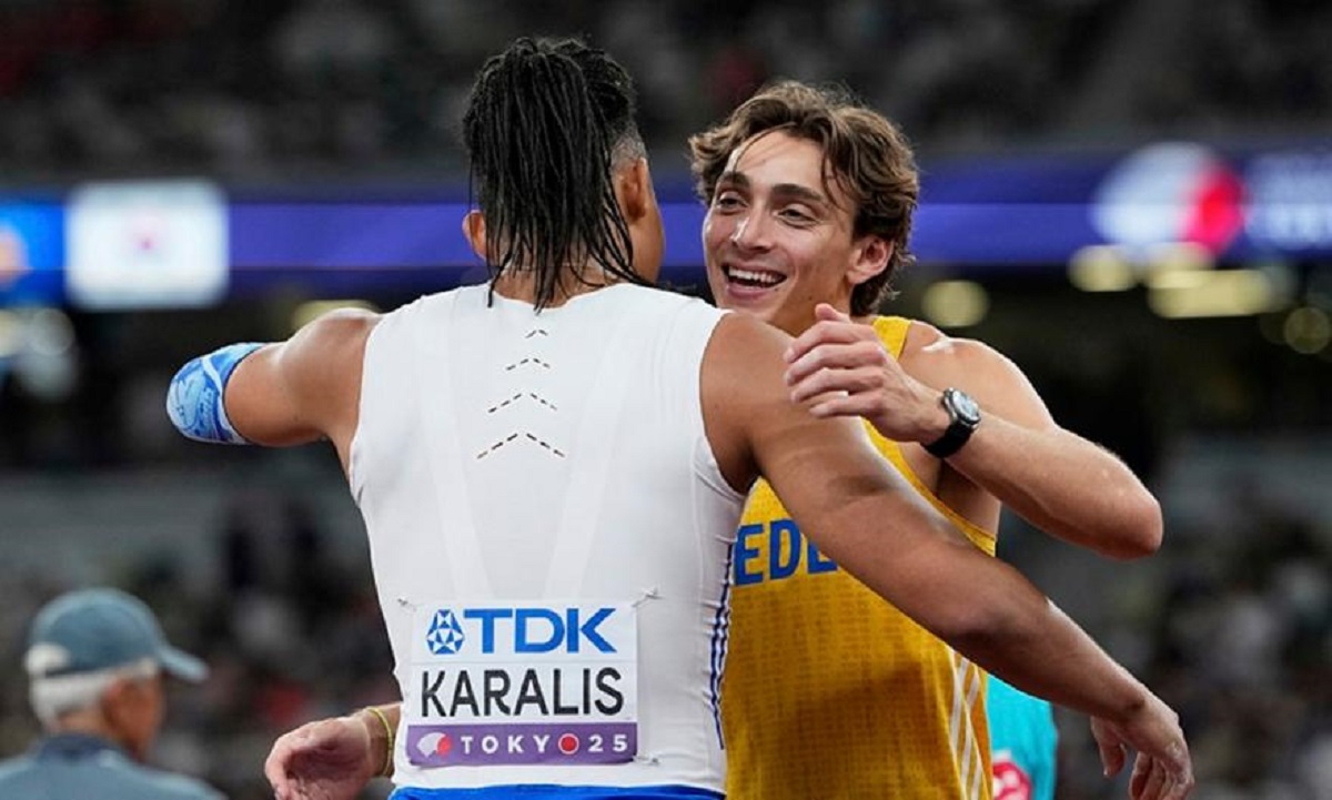 You are currently viewing Καραλής: Η αγκαλιά με τον Ντουπλάντις και η δεύτερη θέση